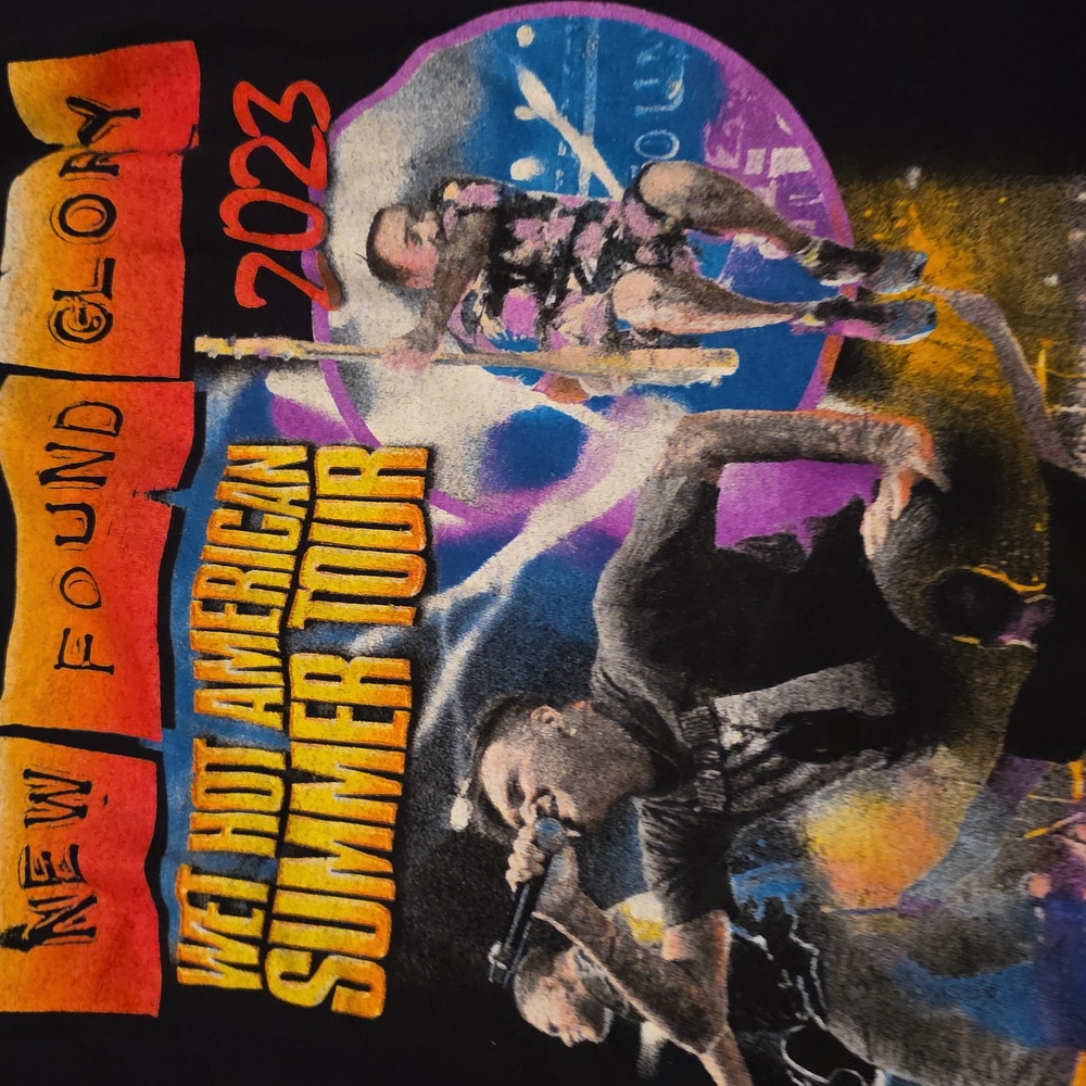 Tour Shirt, NEW FOUND GLORY 2023 - Picture 3 of 6